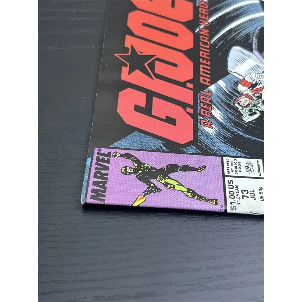 G.I. Joe A Real American‎ Hero #73 Marvel Comics 1987 Copper Age Comic